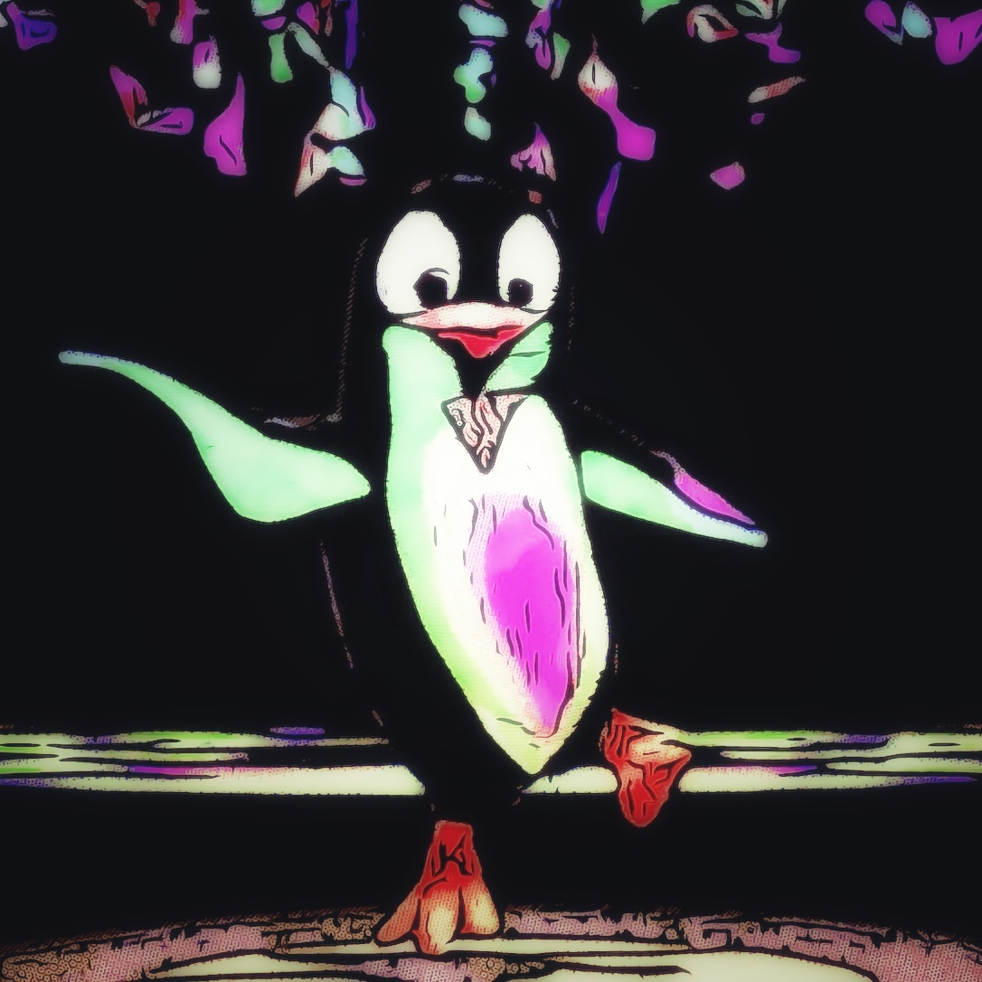 Der tanzende Pinguin